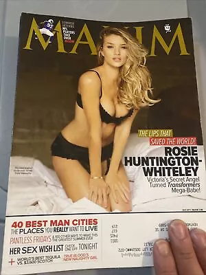 Maxim Magazine July 2011 Cover Rosie Huntington-Whiteley • $0.50