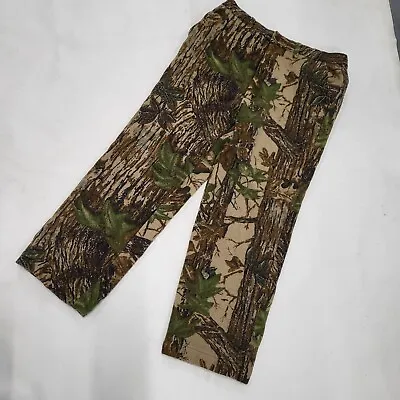 Vintage SAFTRAK Camouflage Green Wool Insulated Hunting Winter Pants • $29.99