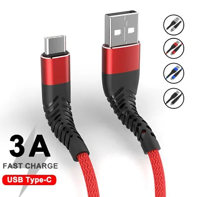 USB Type C Cable Fast Charge Data Lead For Samsung S23 S22 S21 S20 Charger Cord • $7.19