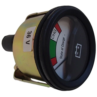 $29.99 • Buy 36 Volt Meter Battery Gauge For Club Car EZGO Fits Yamaha Golf Carts Analog
