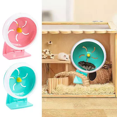  Hamster Exercise Wheel Creative Training Small Animal Hamster Play Toy*2 • £17.75