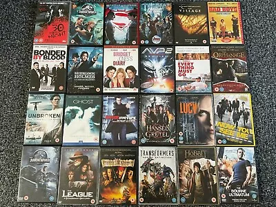 £2.19 • Buy Various DVD Titles Bundle Joblot #2 *BARGAIN PRICES* FREE POSTAGE