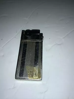 Rare Vintage ASR Automatic Lighter Made In The USA Art Deco Pop Top • $34.99
