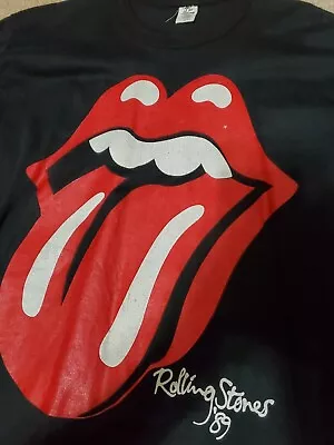 Vintage Rolling Stones (North American Tour) Shirt - 1989 • $75