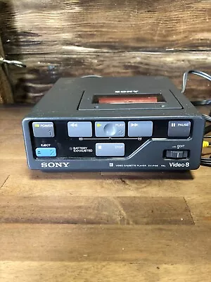 Vintage Sony Video8 EV-P10E 8mm Video Cassette Player • $90