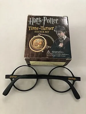 Harry Potter Time Turner Costume Prop And Sticker Kit & HP Round Glasses.  • $9.99
