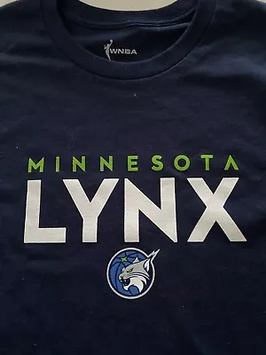 WNBA Minnesota Lynx Men's Crew Neck Dark Blue T-Shirt  SIZE XL New With Tags • $14.99