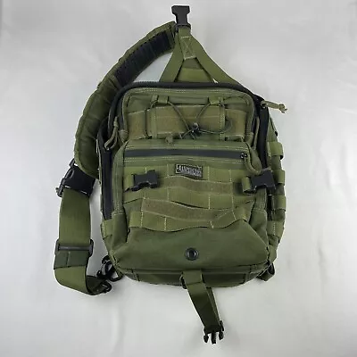 Maxpedition Tactical Gearslinger Malaga OD Green Used Genuine Very Nice • $89
