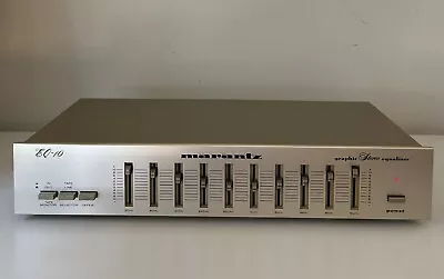 Marantz EQ-10 Graphic Stereo Equalizer. • $320