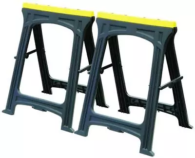 $140.79 • Buy Saw Horse Set, Height 822mm, Length 571mm, Width 52mm, Tool Body Ma For Duratool