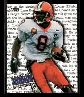 1996 Fleer #6 Marvin Harrison Rookie Write-Ups Rookie Syracuse Orangemen • $1.99