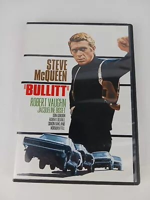 Bullitt Starring Steve McQueen- DVD - Like New Strring Robert Vaughn  • $6.70