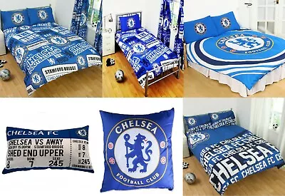 £23.65 • Buy Chelsea Duvet Cover Set - Cushions - Single Double Patch Pulse Impact Bullseye