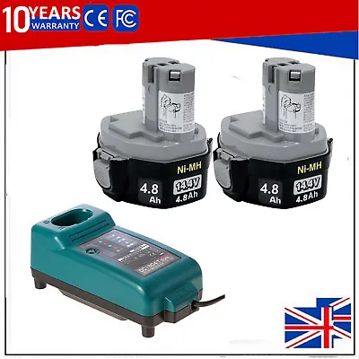 For Makita 14.4V Battery PA14 4.8Ah 1420 1434 1422 1433 1435 6280D 8434D/Charger • £12.89