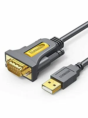 UGREEN USB To RS232 Adapter Serial Cable DB9 Male 9 Pin With PL2303 Chipset • $14.13