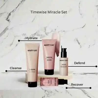 Timewise Miracle Set Cleanse Hydrate Defend Recover Mary Kay • $99