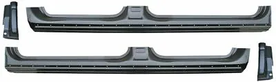 2009-2014 Ford Pickup F150 Rocker Panels & Cab Corners (4 Dr Crew Cab) New Pair • $469.51