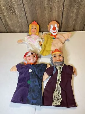 $28.99 • Buy Lot Of 4 Vintage Mr. Rogers Neighborhood Rubber Head Hand Puppets