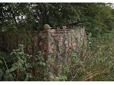 JACK PYKE CLEARVIEW HUNTING HIDE NET 3 X 1.5m Oak Tree Camouflage Lightweight • £20.73