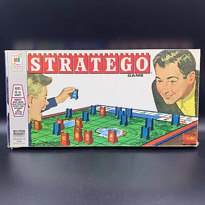 Vintage Stratego Board Game 1970 Milton Bradley 4916 War Strategy Games Complete • $35
