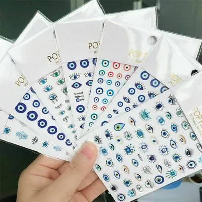 Nail Art Sticker Color Exquisite Eye Self Adhesive DIY Manicure Tattoo Foil NH3 • $2.95