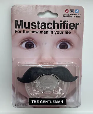  THE GENTLEMAN  Mustachifier Mustache Pacifier By FCTRY • $11.99