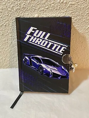 Full Throttle Diary With Lock & Keys Tangerine Press 2019 New • $20.54