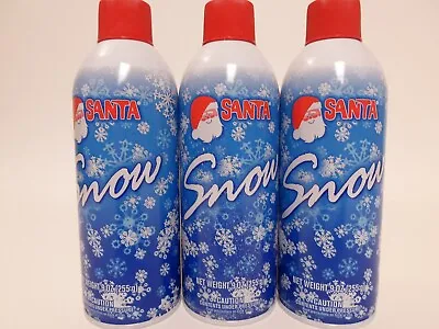 $23.95 • Buy Chase Christmas Decoration Santa Snow Spray 9 Oz (3-Pack) NEW