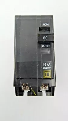 Square D By Schneider Electric QO260CP QO 60 A 2-Pole Circuit Breaker (Open Box) • $18.99