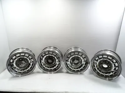 83 Mercedes  R107 380SL Wheel Set 6.5x14 1084001002 Chrome • $299.99
