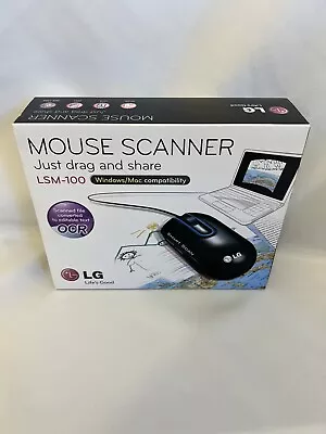 LSM-100 Mouse Scanner LG Smart Scan New Unopened Windows PC Mac Compatible • $28.99