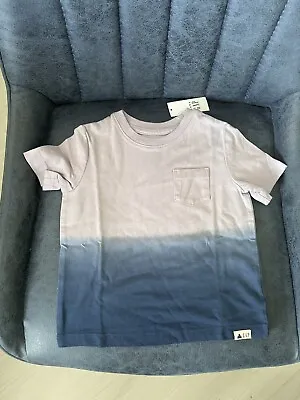 Kids Boys Baby Gap Age 18-24 Months Tie Dye Blue Purple T Shirt BNWT Free Post • £6