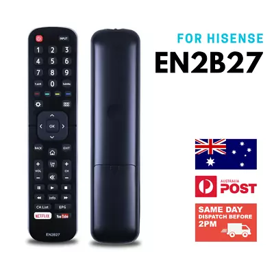 For HISENSE TV Replacement Infrared Remote 40K3300UW  • $29.99