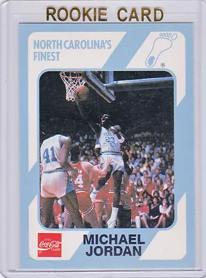 Michael Jordan UNC FINEST RC College Basketball ROOKIE CARD North Carolina NCAA • $50.29