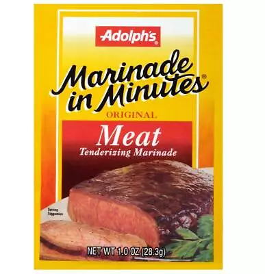 Adolphs Meat Tenderizing Marinade In Minutes Original - 1 Oz - Pack Of 24 • $57.68