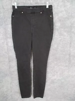 Simply Vera Wang Women's Jeans Medium Leggings Stretch Waist Black Jean Denim • $11.20