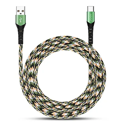 CAMO USB C Cable 4ft 6ft 10ft FAST Charger Type C Data Cord For Motorola Phone • $6.98