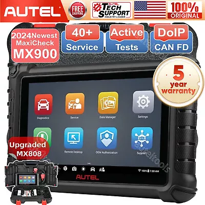 2024 OS 11.0 Autel MaxiCheck MX900 Full System Bidirectional Scanner Tool MK808S • $529