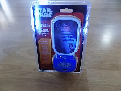 Star Wars R2-D2 R2D2 Droid Glowlight Glow Night Light USB Charger Nightlight New • $16