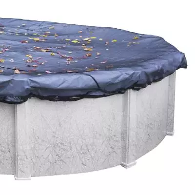 $149.99 • Buy Robelle Swimming Pool Standard 24' Round Leaf Net Cover - Black