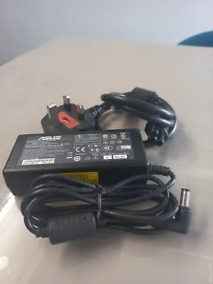 Original ASUS ADAPTER CHARGER ASUS LAPTOP SADP-65KB B PA-1650-02 WITH Power LEAD • £12