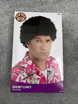 Curly Afro Fancy Dress Wigs Funky Disco Clown Style Mens/ladies Costume 70s Hair • £7