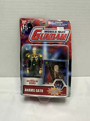 Bandai 2001 Mobile Suit Gundam 0083 Anavel Gato Figure MS War Damage Package • $29.95