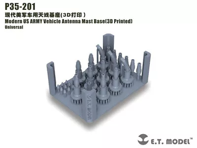 ET 1/35 Modern US Vehicle Antenna Mast Base (3D Printed) • $15.51