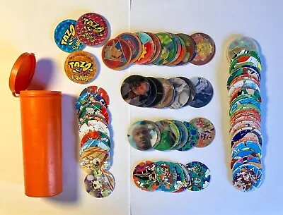 Vintage Tazos Bulk Lot  - Simpsons Star Wars Space Jam Looney Tunes And More • $30