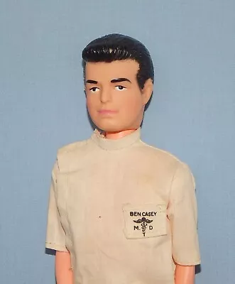 Vintage Dr. Ben Casey MD Doll 1962 TV Series Vince Edwards 11  Ken Clone • $175