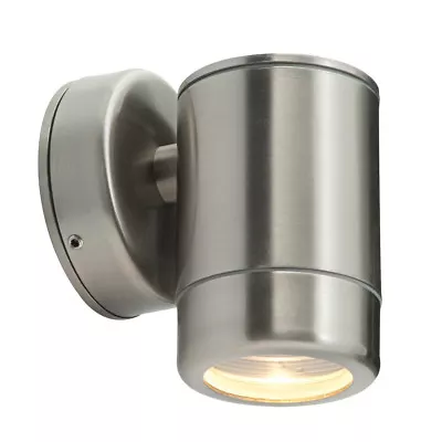 £32.53 • Buy ODYSSEY Outdoor GU10 Wall Light - Stainless Steel Spotlight - Waterproof IP65