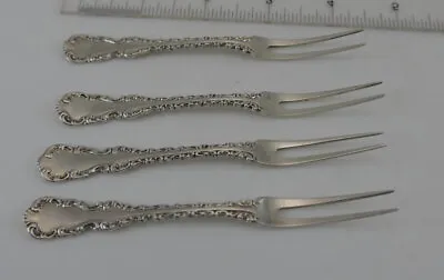 $139.99 • Buy Fine Set Sterling Louis XV Berry Forks  By Whiting  Ca-1891   No Monos   EUC