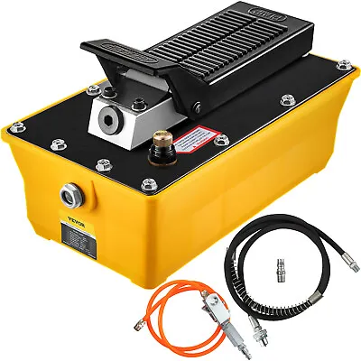 2.3L Air Hydraulic Pump 10000PSI Auto Body Shop Foot Pedal High Pressure Pump • $95.99