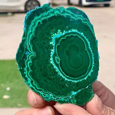 121G Natural Chrysocolla/Malachite Transparent Cluster Rough Mineral Sample • $7.86